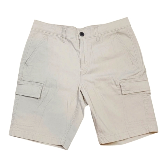 Urban Pipeline Ultimate Flex Beige Cargo Shorts Size 32 Above Knee Utility - Picture 1 of 6